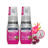 2x Hydrokoncentrat OSHEE DROP IN Witaminy i Minerały - Smoczy owoc 500 ml