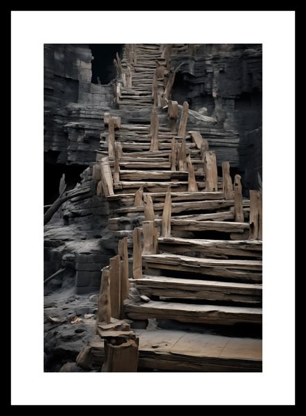 Plakat 20x30cm Schody do Nieznanego zdjęcie 3