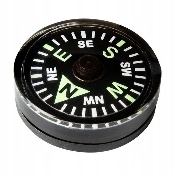 HELIKON Kompas Button Compass Large Czarny zdjęcie 1