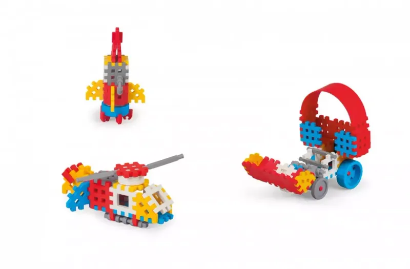 Klocki konstrukcyjne Mini Waffle (70 elementów), chłopięce zdjęcie 3