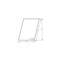 szyba drzwi prawe stałe ciągnika URSUS C-360 kabina Sokółka KCR stary typ