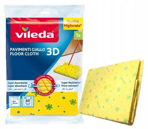 ścierka do podłogi vileda z mikrofibry 3d 1 szt. na Arena.pl