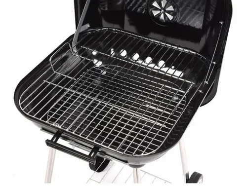 GRIL GRILL OGRODOWY Z POKRYWĄ KOŁAMI BBQ 40X45CM na Arena.pl