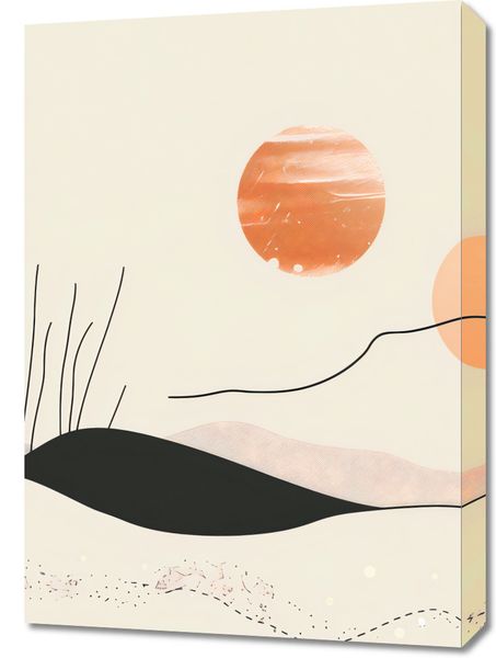 Obraz 50x70cm Miękkie Wzgórze zdjęcie 1