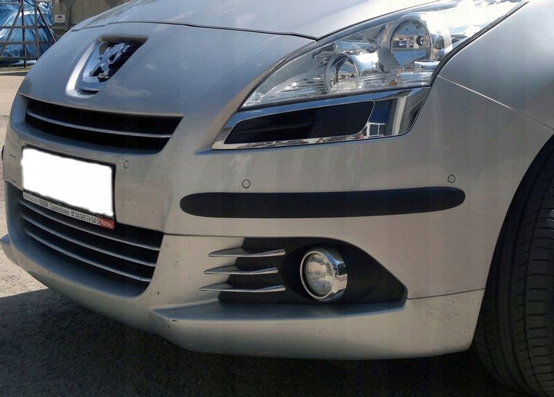 Dodge Grand Caravan, Journey - Komplet listew czarne zderza zdjęcie 3