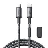 kabel usb-c lightning joyroom 30w, 1.2m szary