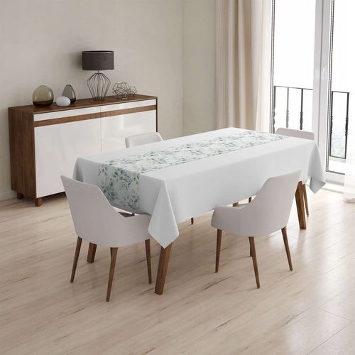 BIEŻNIK OBRUS NA STÓŁ MATOWY GŁADKI 40X220 CM DEKORACYJNY LIŚCIE WZÓR 073 na Arena.pl