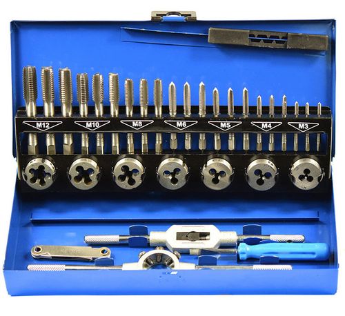 ZESTAW GWINTOWNIKÓW I NARZYNEK M3-M12 32 ELEMENTÓW na Arena.pl