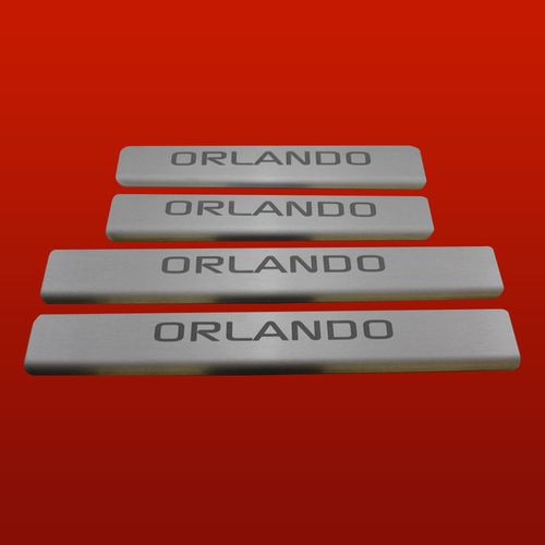 Listwa progowa CHEVROLET ORLANDO Stal nierdzewna 304 mat 4szt na Arena.pl