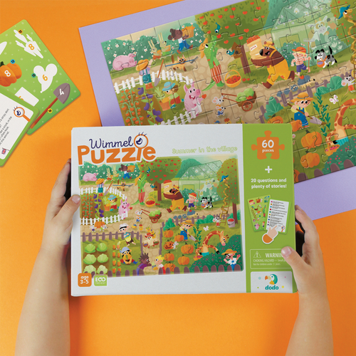 Puzzle Obserwacyjne Wimmelpuzzle Lato Na Wsi 60 El.  300558 na Arena.pl