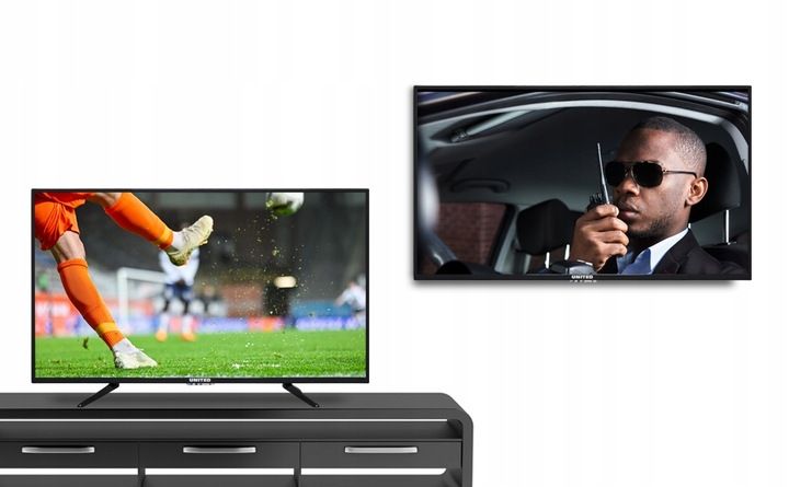 Telewizor LED United 43DU58 43 cale 4K UHD HDR DVB-T2 HEVC czarny zdjęcie 12