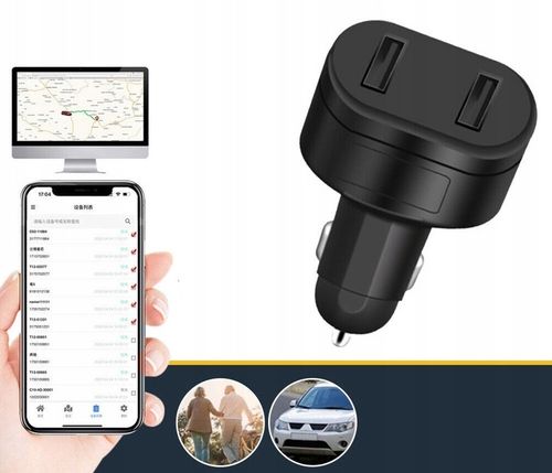 LOKALIZATOR GPS SINOTRACK ST909 Z ŁADOWARKĄ USB SERWER APP BEZ ABONAMENTU na Arena.pl