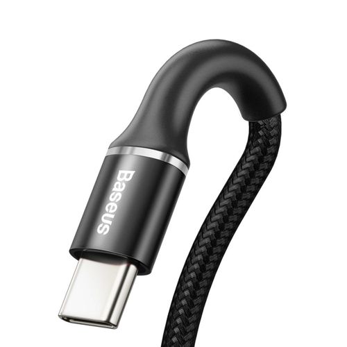 Baseus halo data cable USB For Type-C 3A 0.25m Black na Arena.pl