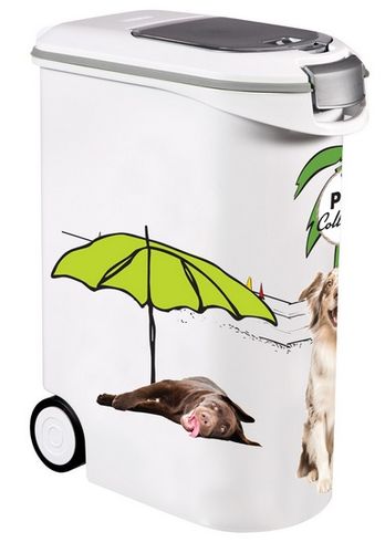 Szczelny pojemnik na ok. 20kg suchej karmy dla psa - Curver Pet Life 54L na Arena.pl