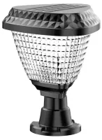Lampa solarna do słupków bramowych CCT + RGB ogrodu na balustrady Rodzaj / wzór - Wzór 3
