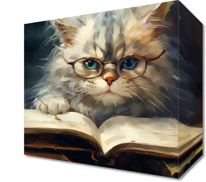 Obraz 20x20cm Ucz Się Ucz zdjęcie 1