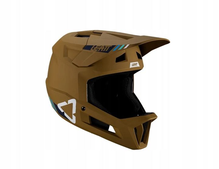 Leatt Kask Rowerowy MTB Gravity 1.0 Peanut Brązowy M zdjęcie 1