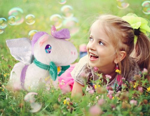 JEDNOROŻEC INTERAKTYWNY MASKOTKA KONIK CHODZI NA SMYCZY NA BATERIĘ na Arena.pl