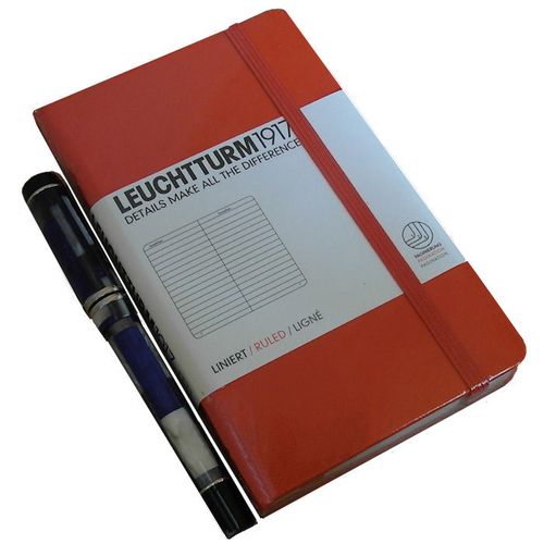 Notes A6 - 185 str linia czerwony na Arena.pl