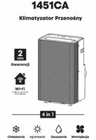 Klimatyzator przenośny SCHILD 4w1 WiFi 14000 BTU