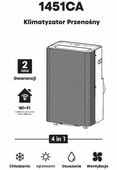 Klimatyzator przenośny SCHILD 4w1 WiFi 14000 BTU