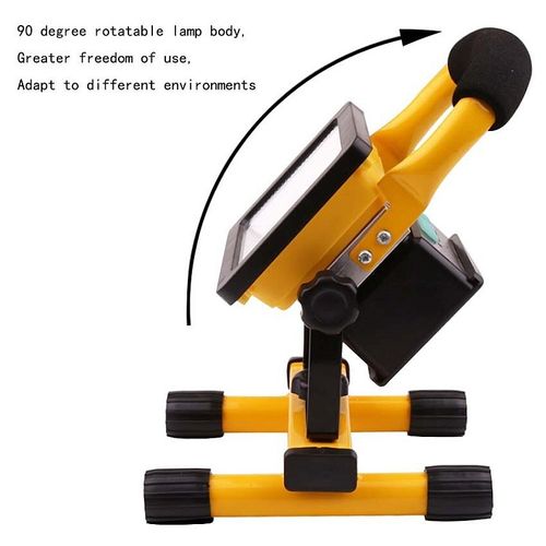 Akumulatorowy Roboczy Halogen Led 30W 2400Lm 2 Cob Funkcja Flash Ip65 na Arena.pl