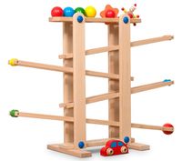 KX6496 Tor kulkowy dla samochodłw drewniany XXL