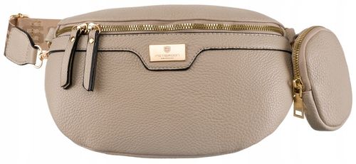 Damska saszetka pojemna nerka odpinany pasek torebka crossbody miejska na Arena.pl