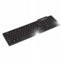 Omega klawiatura przew standardowa USB+microUSB US