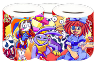 Skarbonka Ceramiczna The Amazing Digital Circus - Niesamowity cyfrowy cyrk