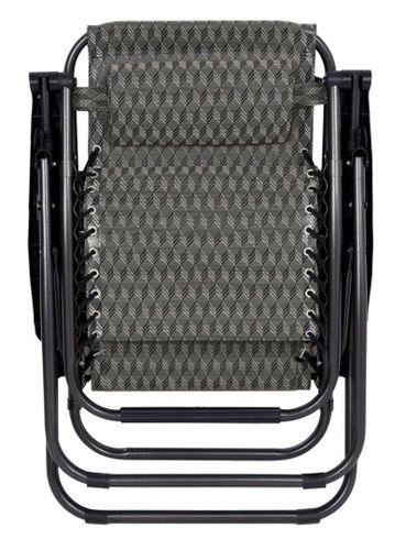 Leżak ogrodowy ORION Zero Gravity brąz jodełka na Arena.pl