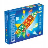Płytki Klocki Magnetyczne Geomag Gems Rocket 32 Elementów Kolorowe