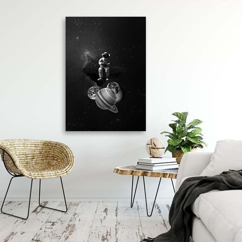 Obraz na płótnie – Canvas, Kosmos abstrakcja 50x70 na Arena.pl