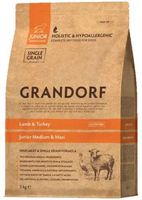 Grandorf Dog Lamb&Turkey - Puppy średnie&duże 3kg