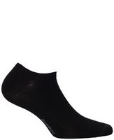 STOPKI DAMSKIE BAMBOO Z SILIKONEM 39-42 black