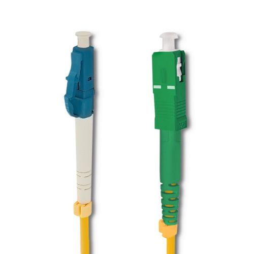 Qoltec Patchcord światłowodowy LC/UPC - SC/APC | Singlemode | 9/125 | G652D | Simplex | 2m na Arena.pl
