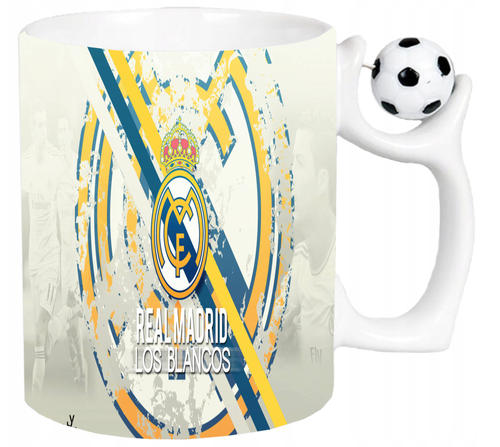 Kubek z piłką dla Fana Real Madryt na Arena.pl