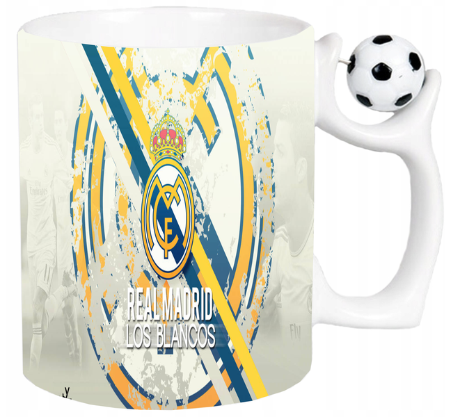Kubek z piłką dla Fana Real Madryt zdjęcie 2