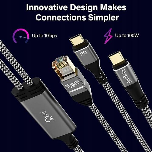 Kabel 2 X USB-C + 100W PD 1,8M na Arena.pl
