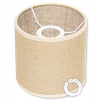 BOHO Klosz 15 cm NATURALNA JUTA Abażur NOWOCZESNY