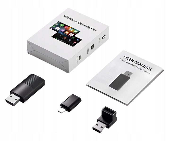 Bezprzewodowy Adapter Mini USB CarPlay do iPhone iOS zdjęcie 11