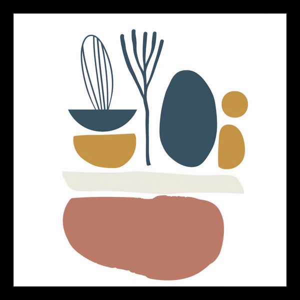 Plakat 30x30cm Stylowa Roślinność zdjęcie 2