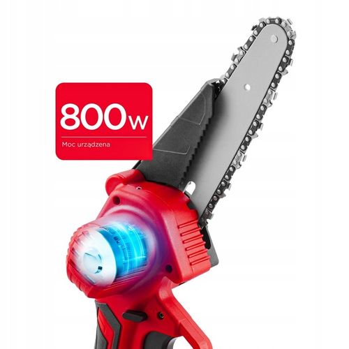Pilarka Akumulatorowa Z WYSIĘGNIKIEM 2,5m Piła Łańcuchowa 20V 800W 2 na Arena.pl