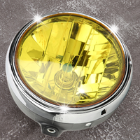 Motocykl Retro reflektor przedni reflektor pasuje
