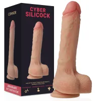cybersilicock connor silikonowy model anatomiczny z przyssawką 20,5 cm