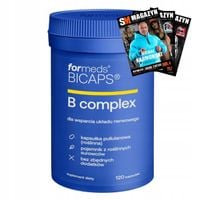 BICAPS WITAMINA B COMPLEX KOMPLEKS WITAMIN 120k METABOLIZM ZMĘCZENIE PAMIĘĆ