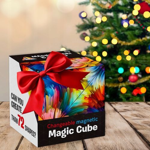 KOSTKA MAGNETYCZNA 3D FIDGET MAGIC CUBE ANTYSTRESOWA ZABAWKA 72 KSZTAŁTY na Arena.pl