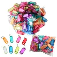Identyfikatory zawieszki brylok do kluczy zestaw 100 sztuk mix kolor