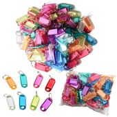 Identyfikatory zawieszki brylok do kluczy zestaw 100 sztuk mix kolor