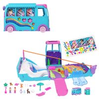 Polly Pocket Pet Mobile Adventure Transformujący kamper z akcesoriami JCC22